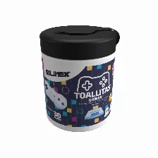 Toallas Humedas Gamer Silimex, 30 Piezas, Para Pantalla Y Gabinete
